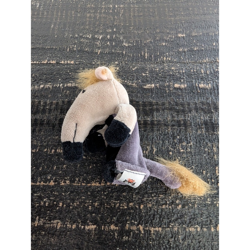 Vintage Jellycat Anteater Finger Puppet 2000 Plush Ultra Rare
